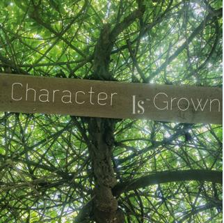 ...character is grown